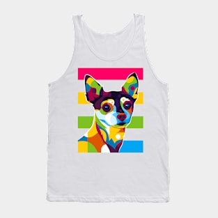 Colorful Chihuahua Dog Tank Top